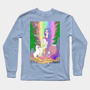 Centaur and baby unicorns Long Sleeve T-Shirt